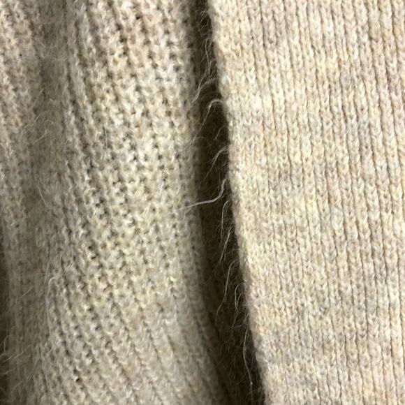 Rachel Parcell cream tan fuzzy soft open front shawl collar cardigan size XXS - Picture 5 of 12